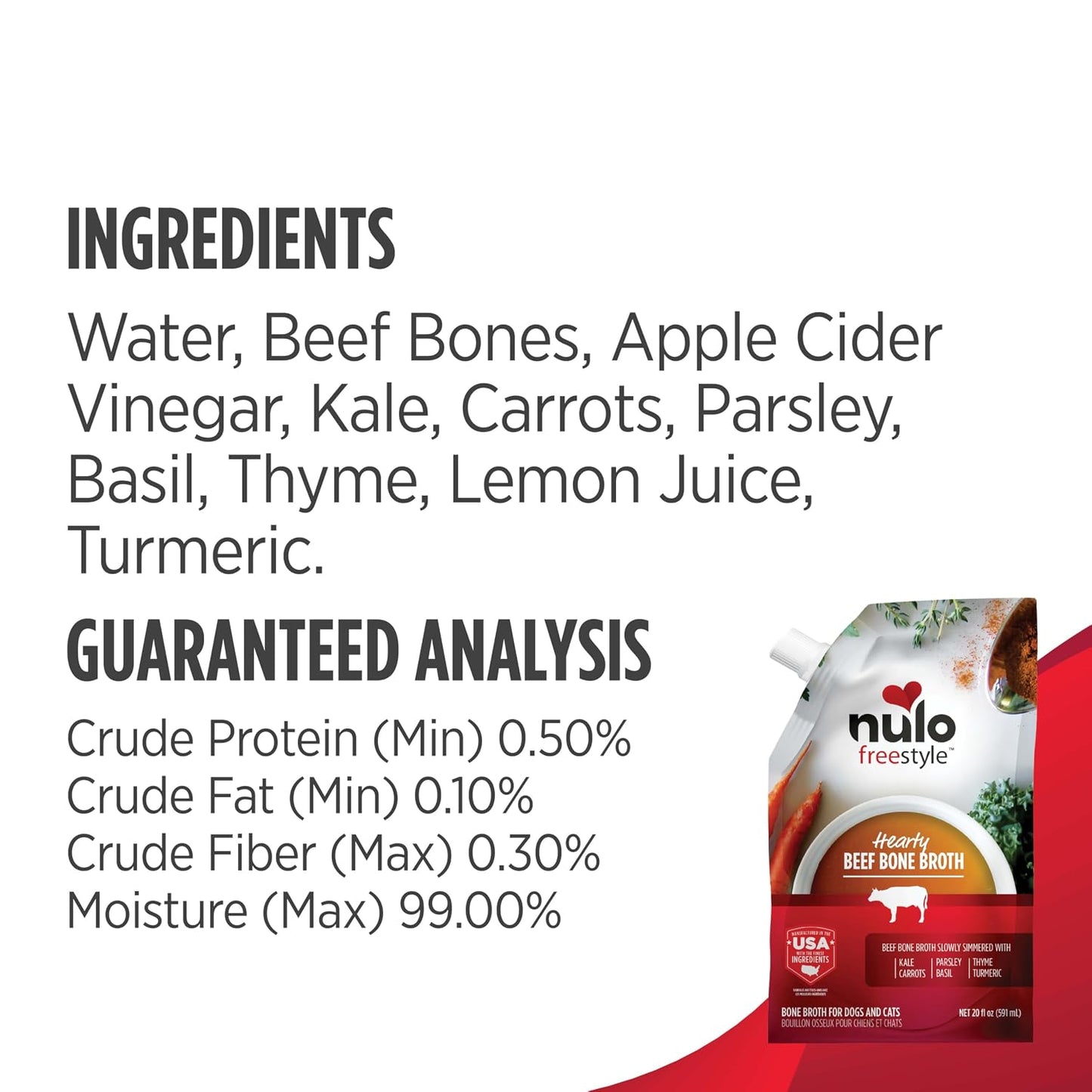 Freestyle Bone Broth, Premium Food Topper for Cats and Dogs, with Collagen and Chondroitin Sulfate to Help Boost the Quality of Your Pet’S Coat and Skin, 20 Fl Oz (Pack of 3)