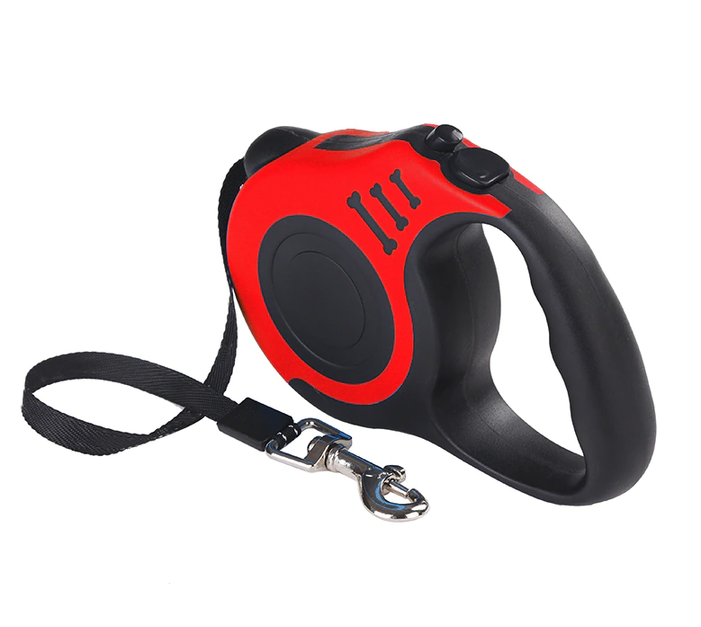 16.5FT Automatic Retractable Dog Leash Pet Collar Automatic Walking Lead Free US