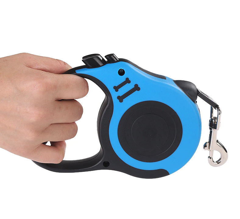 16.5FT Automatic Retractable Dog Leash Pet Collar Automatic Walking Lead Free US